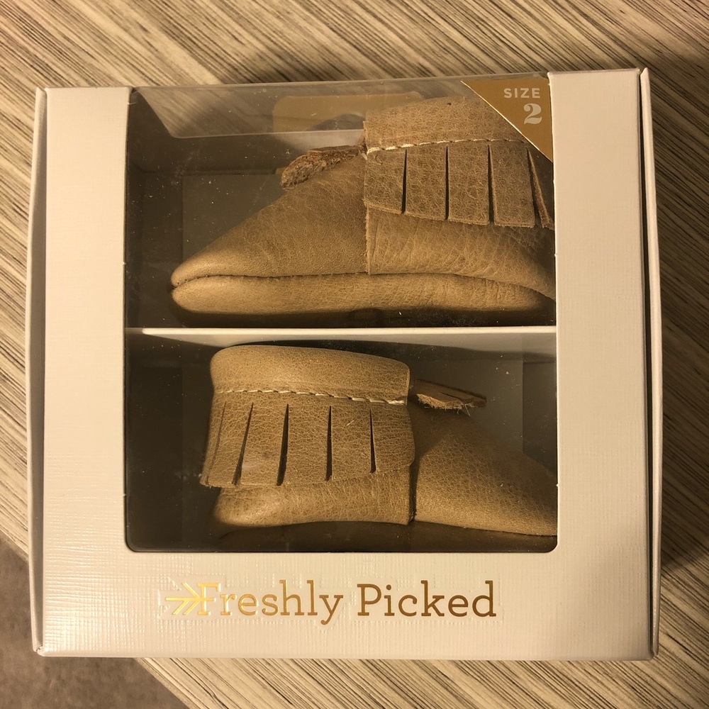 Freshly Picked Weathered Brown Moccasins